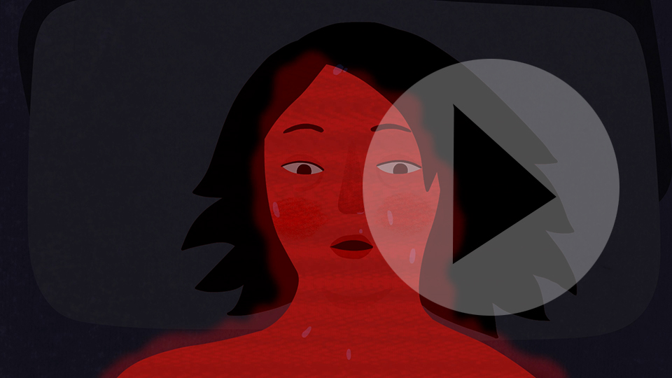 I thought menopause ... but I'm too young for that